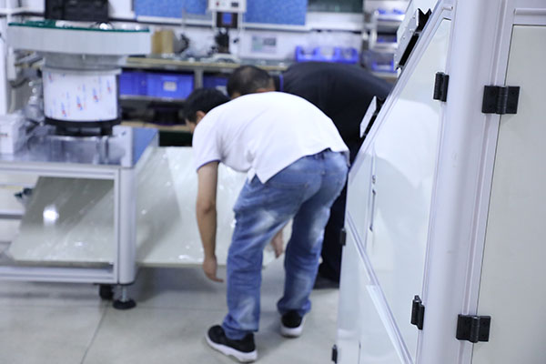 全自動點膠機系統裝配